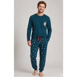 Pijama hombre "Ovejas" algodón