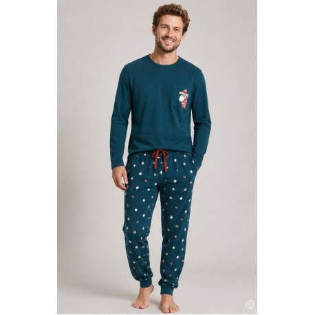 Pijama hombre "Ovejas" algodón