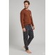 Pijama hombre "Ovejas" algodón