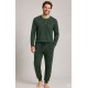 Pijama hombre algodón estampado