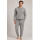 Pijama hombre algodón estampado
