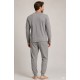 Pijama hombre algodón estampado