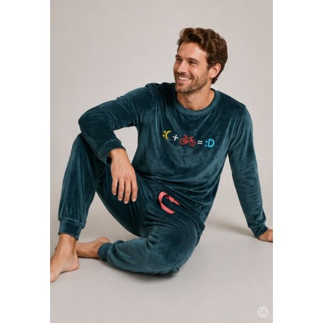 Pijamas	 Pijama tundosado hombre fantasía