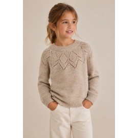 Jersey calado niña Mayoral