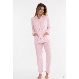 Pijama rayas mujer
