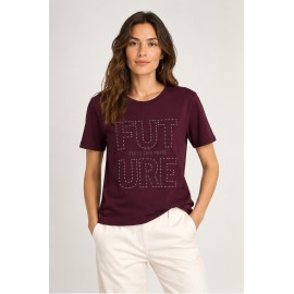 Camiseta tachuelas mujer Tiffosi