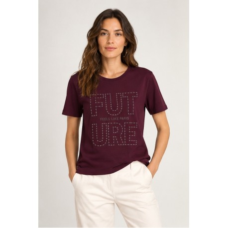 Camiseta tachuelas mujer Tiffosi