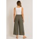 Pantalón culotte liso Tiffosi mujer