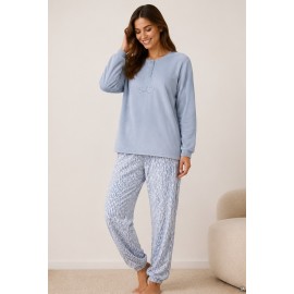 Pijama tundosado "Smile" mujer