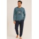 Pijama hombre "Born to fly"