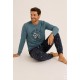 Pijama hombre "Born to fly"