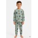 Pijama tundosado niño "Animales"