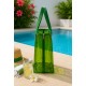 Bolso playa transparente color