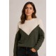 Jersey bicolor mujer Vero Moda