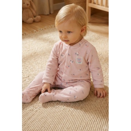 Pijama pelele "Flores" bebé Waterlemon