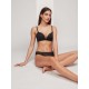 Sujetador sin aro efecto Push Up escote extremo Gisela