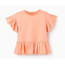 Camiseta niña con volantes Zippy