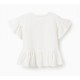Camiseta niña con volantes Zippy
