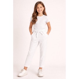 Pantalón lazo niña
