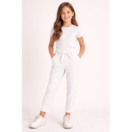 Pantalón lazo niña