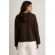 Sudadera capucha lisa Tiffosi mujer