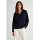 Sudadera capucha lisa Tiffosi mujer