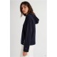 Sudadera capucha lisa Tiffosi mujer