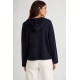 Sudadera capucha lisa Tiffosi mujer
