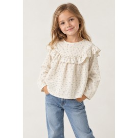 Blusa niña flores Newness