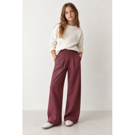 Pantalón felpa culotte niña Newness