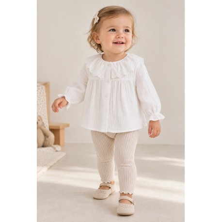 Blusa bebé bordada Newness