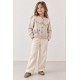 Chaqueta punto bordada Newness niña