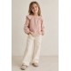 Blusa bambula niña bordados Newness