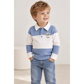 Polo rayas niño "Perro" Newness