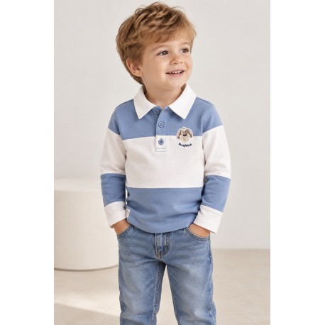 Polo rayas niño "Perro" Newness