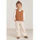 Chaleco niña flores Newness