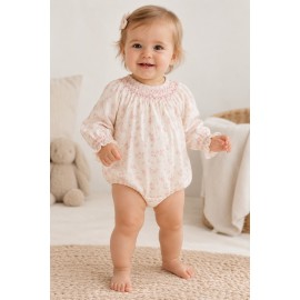 Pelele bebé flores Newness