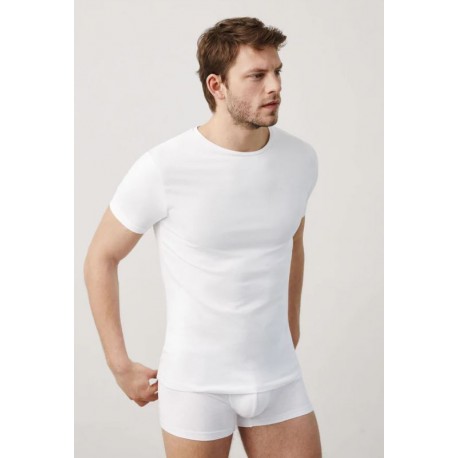 Camiseta interior manga corta para hombre de Ysabel Mora
