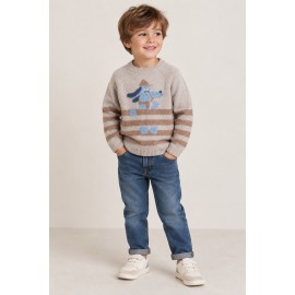 Jersey rayas perro niño Newness