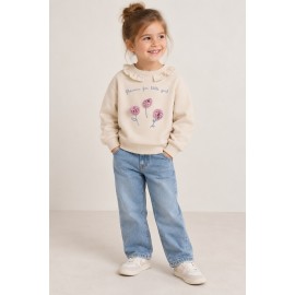 Sudadera flores niña Newness