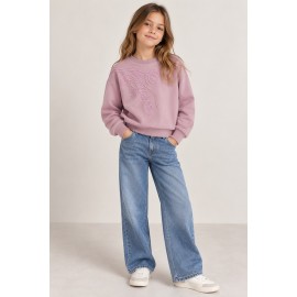 Sudadera bordada niña Newness