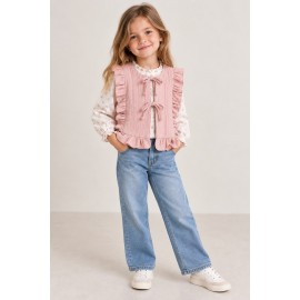 Chaleco lazos niña Newness