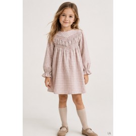 Vestido Vichy niña Newness