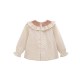 Blusa niña flores volante Newness