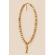 Collar perlas "Pez" mujer