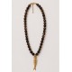 Collar perlas "Pez" mujer