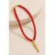 Collar perlas "Pez" mujer