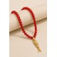 Collar perlas "Pez" mujer