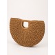 Bolso rafia mano mujer