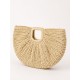 Bolso rafia mano mujer